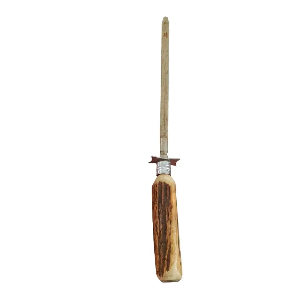 SOLINGEN GERMANY ANTLER HANDLE HAND CARVED WILD BOAR 13
